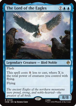The Lord of the Eagles (HOB-046) - The Hobbit Foil-1