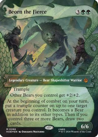 Beorn the Fierce (Showcase) (Surge Foil) (HOB-266) - The Hobbit Foil-1