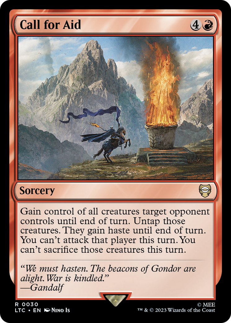 Call for Aid [The Lord of the Rings: Tales of Middle-Earth Commander]-1