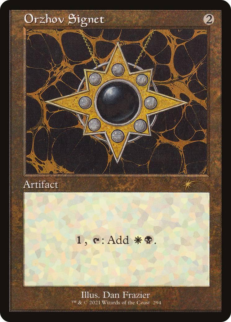 Orzhov Signet (Retro) [Secret Lair Drop Series]-1
