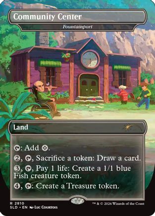 Community Center - Fountainport (SLD-2810) - Secret Lair Drop Series Foil-1