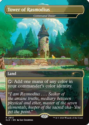 Tower of Rasmodius - Command Tower (SLD-2812) - Secret Lair Drop Series Foil-1