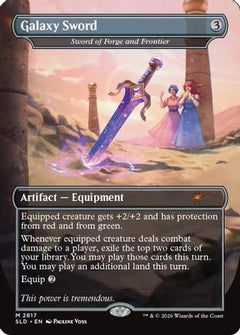 Galaxy Sword - Sword of Forge and Frontier (SLD-2817) - Secret Lair Drop Series-1