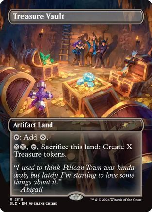 Treasure Vault (SLD-2818) - Secret Lair Drop Series Foil-1