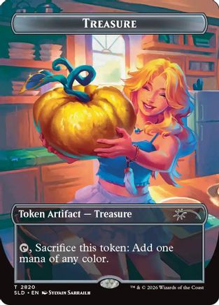 Treasure Token (SLD-2820) - Secret Lair Drop Series Foil-1