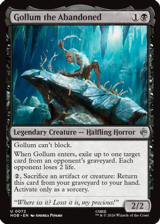 Gollum the Abandoned (HOB-072) - The Hobbit Foil-1