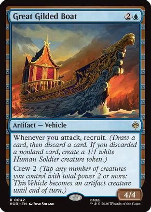Great Gilded Boat (HOB-042) - The Hobbit-1