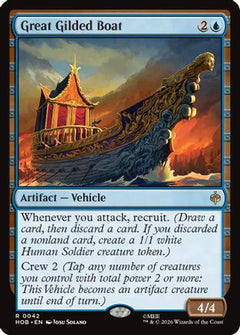 Great Gilded Boat (HOB-042) - The Hobbit Foil-1