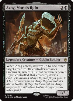 Azog, Moria's Ruin (HOB-061) - The Hobbit Foil-1