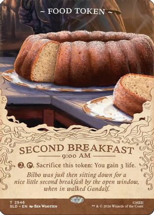 Food Token (2546) (SLD-2546) - Secret Lair Drop Series Foil-1