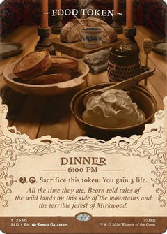Food Token (2550) (SLD-2550) - Secret Lair Drop Series-1