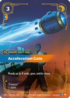 Acceleration Gate (150/166) - Vendetta Foil-1