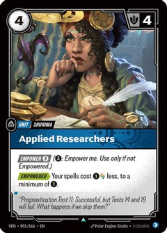 Applied Researchers (055/166) - Vendetta Foil-1