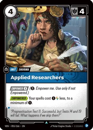 Applied Researchers (055/166) - Vendetta Foil-1