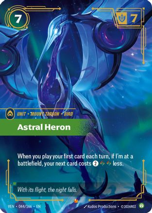 Astral Heron (044/166) - Vendetta Foil-1