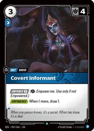 Covert Informant (057/166) - Vendetta Foil-1