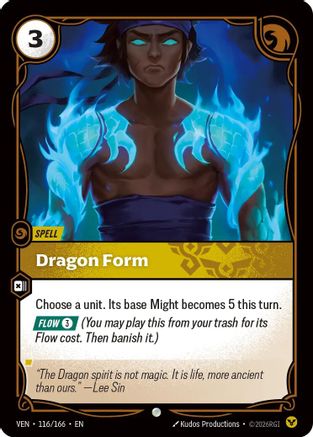 Dragon Form (116/166) - Vendetta Foil-1