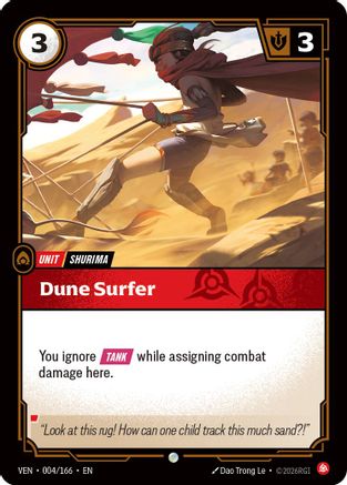 Dune Surfer (004/166) - Vendetta Foil-1