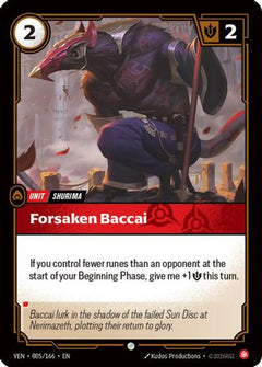 Forsaken Baccai (005/166) - Vendetta Foil-1
