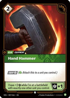 Hand Hammer (027/166) - Vendetta Foil-1