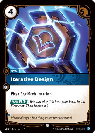 Iterative Design (051/166) - Vendetta Foil-1