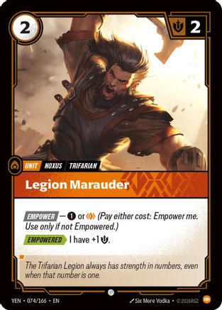 Legion Marauder (074/166) - Vendetta Foil-1