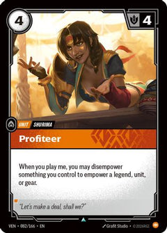 Profiteer (082/166) - Vendetta Foil-1