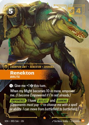 Renekton, Brute (092/166) - Vendetta Foil-1