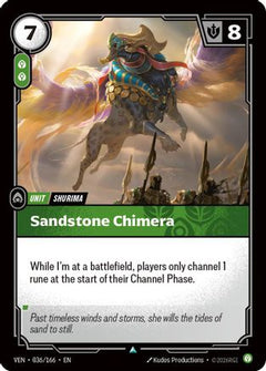 Sandstone Chimera (036/166) - Vendetta Foil-1