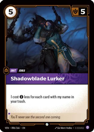 Shadowblade Lurker (096/166) - Vendetta Foil-1