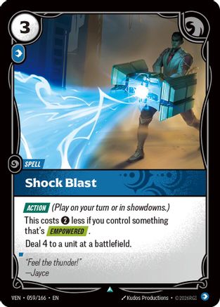 Shock Blast (059/166) - Vendetta Foil-1