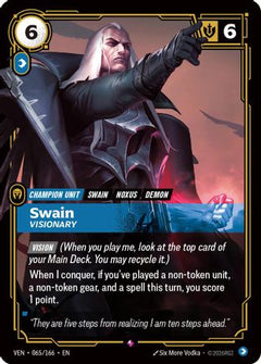 Swain, Visionary (065/166) - Vendetta Foil-1