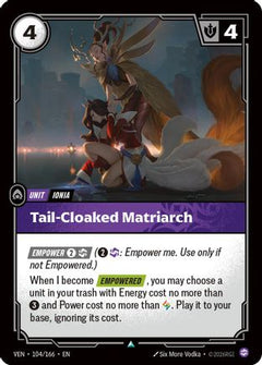 Tail-Cloaked Matriarch (104/166) - Vendetta Foil-1