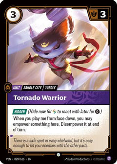Tornado Warrior (099/166) - Vendetta Foil-1