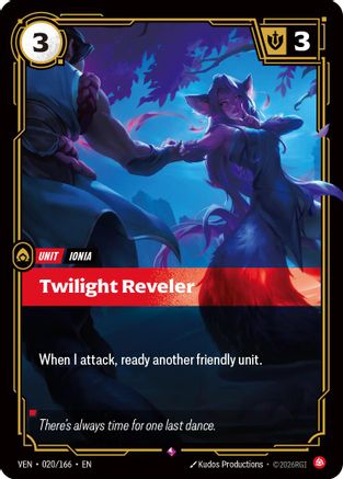 Twilight Reveler (020/166) - Vendetta Foil-1