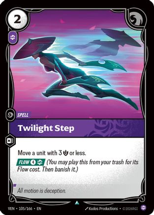 Twilight Step (105/166) - Vendetta Foil-1
