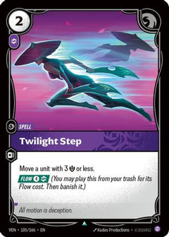 Twilight Step (105/166) - Vendetta Foil-1