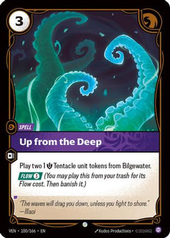 Up from the Deep (100/166) - Vendetta Foil-1