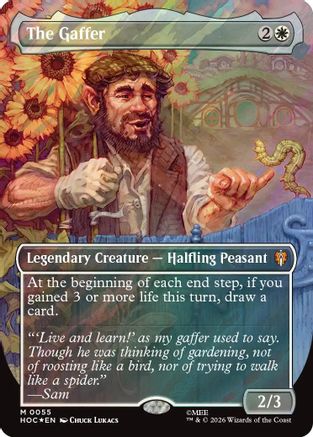 The Gaffer (Borderless) (Surge Foil) (HOC-055) - The Hobbit Foil-1