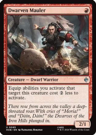 Dwarven Mauler (HOB-095) - The Hobbit Foil-1