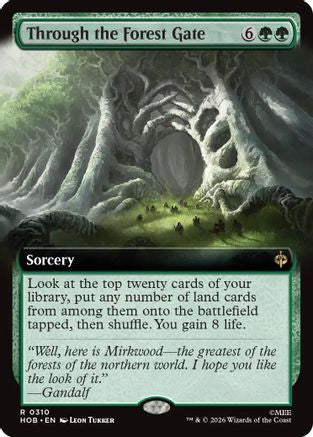 Through the Forest Gate (Extended Art) (HOB-310) - The Hobbit-1