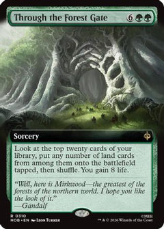 Through the Forest Gate (Extended Art) (HOB-310) - The Hobbit Foil-1