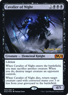 Cavalier of Night [Core Set 2020 Prerelease Promos]-1