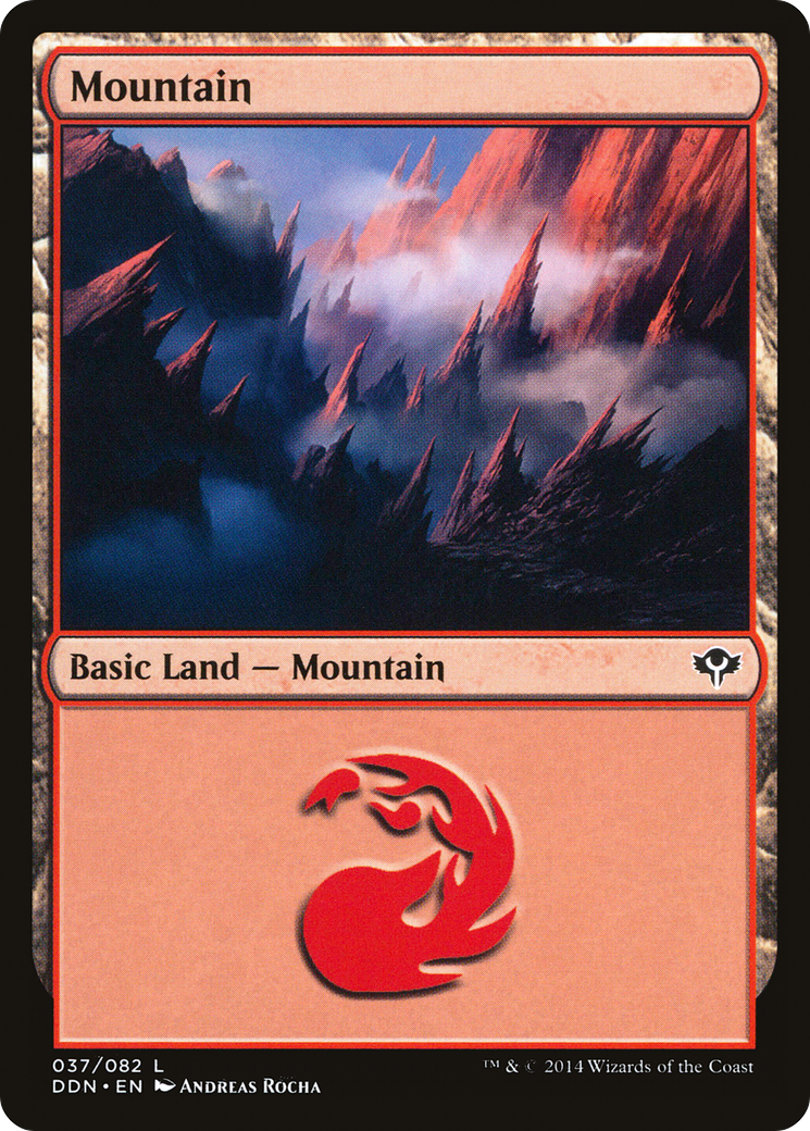 Mountain (37) [Duel Decks: Speed vs. Cunning]-1