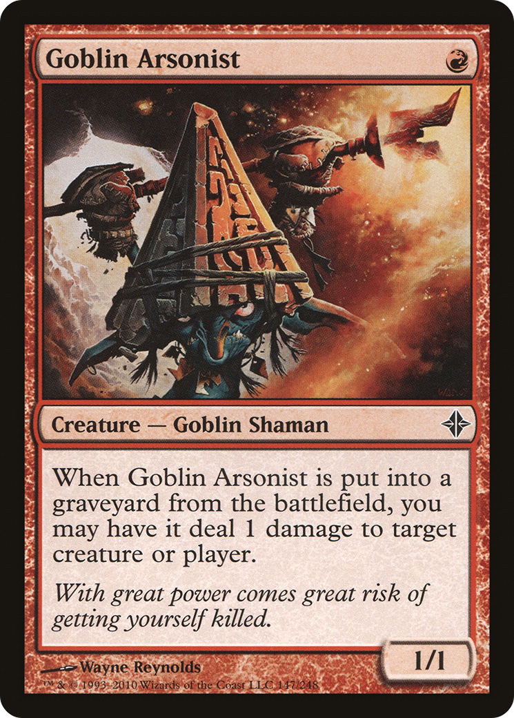 Goblin Arsonist [Rise of the Eldrazi]-1