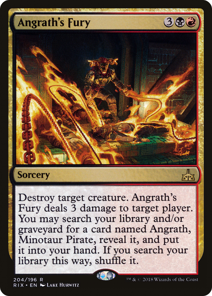 Angrath's Fury [Rivals of Ixalan]-1