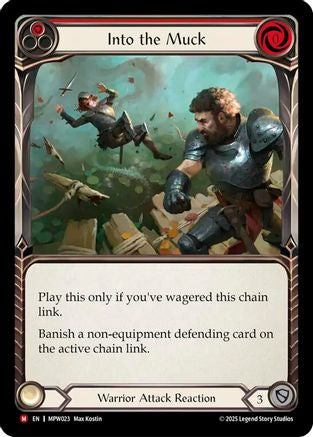 Into the Muck (MPW023) - Mastery Pack Warrior Rainbow Foil-1