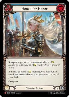 Honed for Honor (MPW031) - Mastery Pack Warrior-1