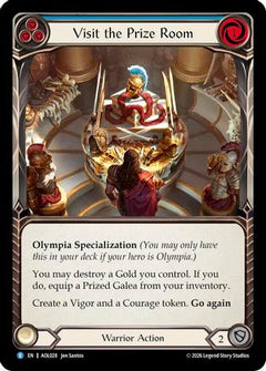 Visit the Prize Room (AOL028) - Armory Deck: Olympia, Prized Fighter-1