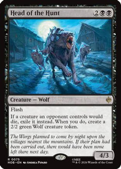 Head of the Hunt (HOB-075) - The Hobbit Foil-1